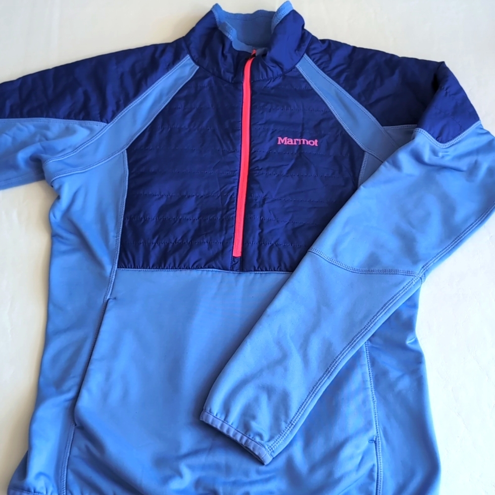 MARMOT 3/4 ZIP PULL OVER LONG SLEEVE JACKET WOMEN'S SIZE MEDIUM